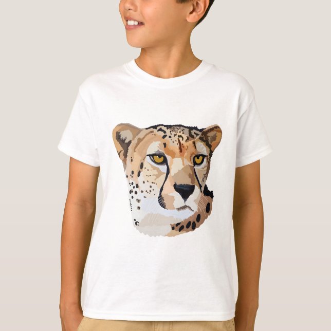 Camiseta C é para Cheetah (Frente)