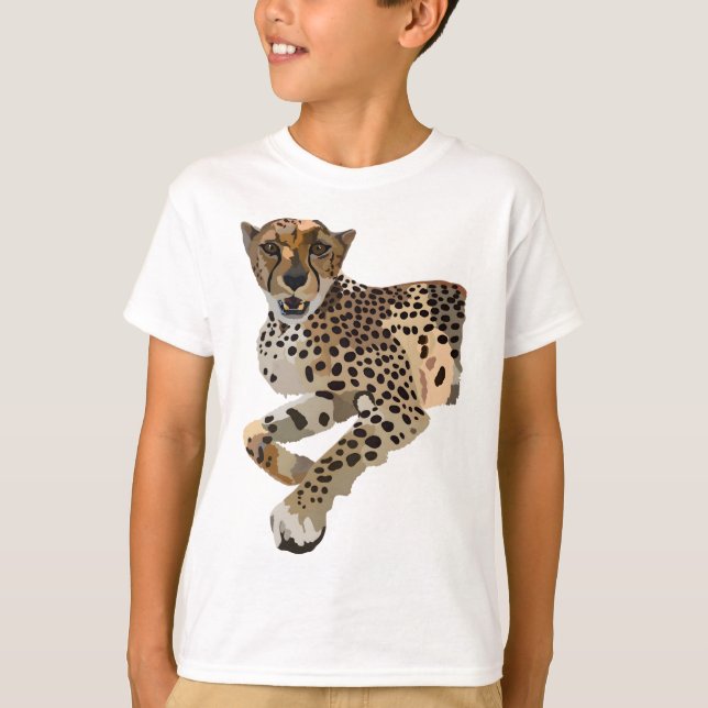 Camiseta C é para Cheetah (Frente)