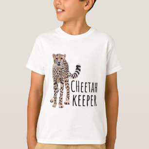 Camiseta C é para Cheetah Keeper