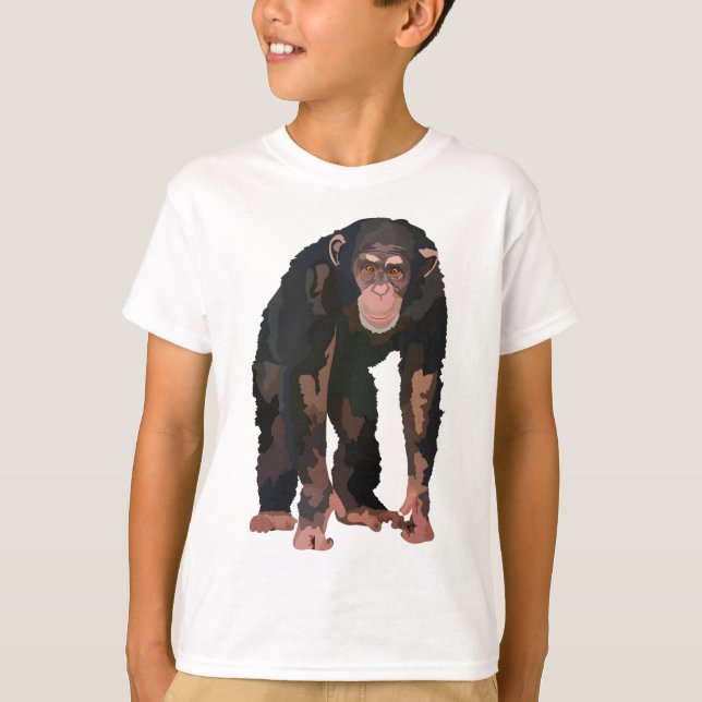 Camiseta C é para Chimp (Frente)