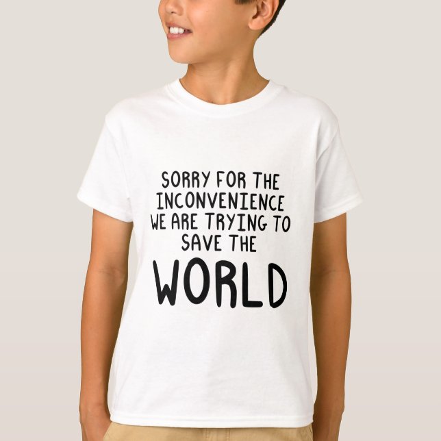 Camiseta C é para Conservação (Frente)