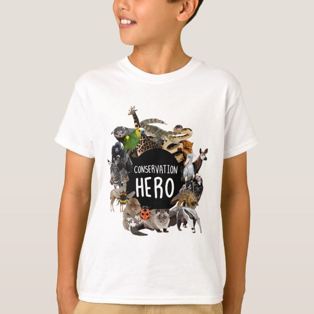 Camiseta C é para Conservação (Frente)