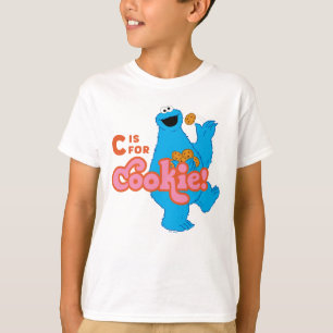 Camiseta C é para Cookie