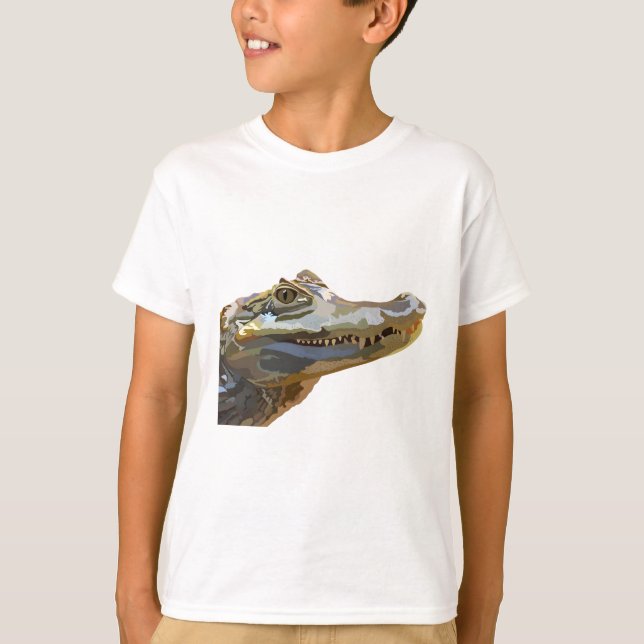 Camiseta C é para Crocodilo Keeper (Frente)