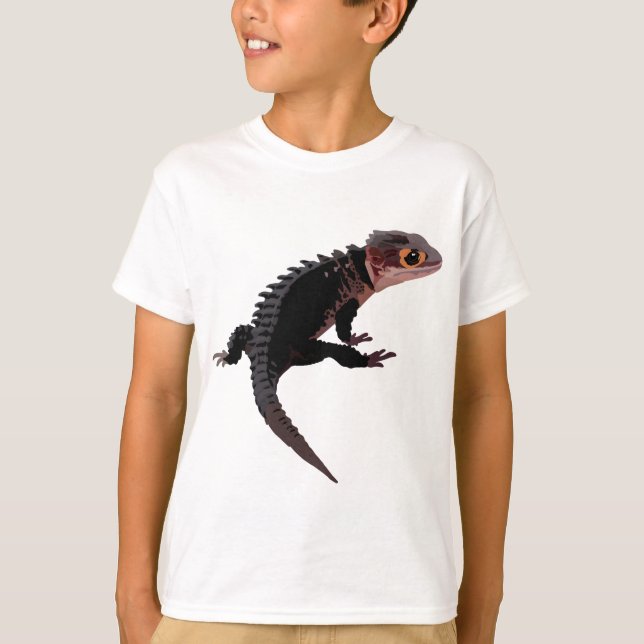 Camiseta C é para Crocodilo Skink (Frente)