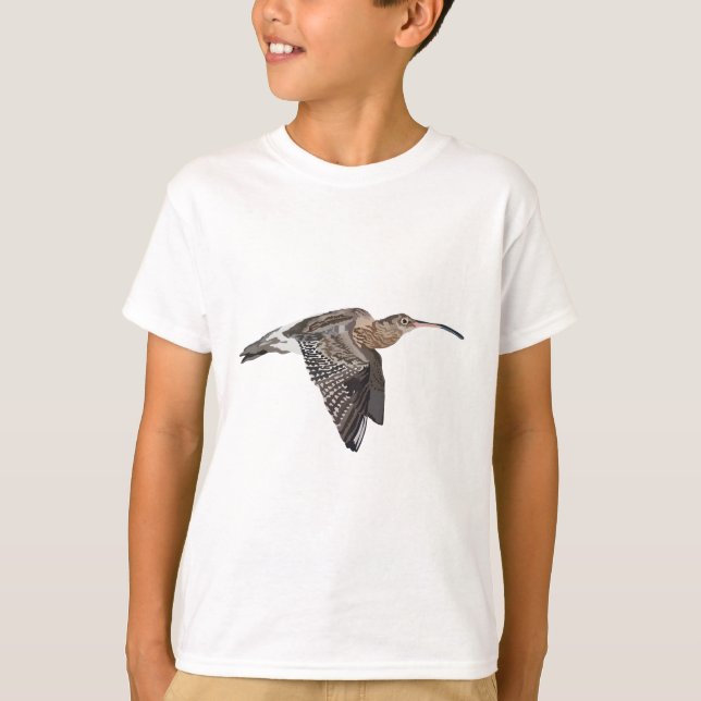 Camiseta C é para Curlew (Frente)