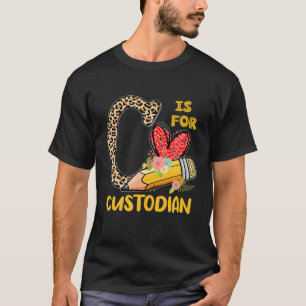 Camiseta C É Para Depositário Apreciação Leopard De Volta P