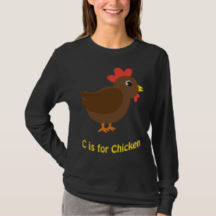 Camiseta C é para frango