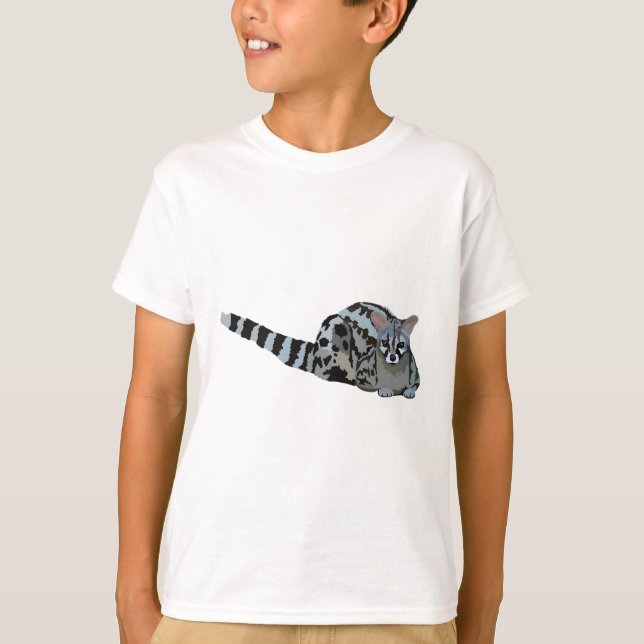 Camiseta C é para Geneta Comum (Frente)