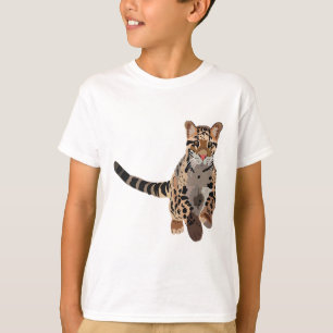 Camiseta C é para o Leopardo Nublado
