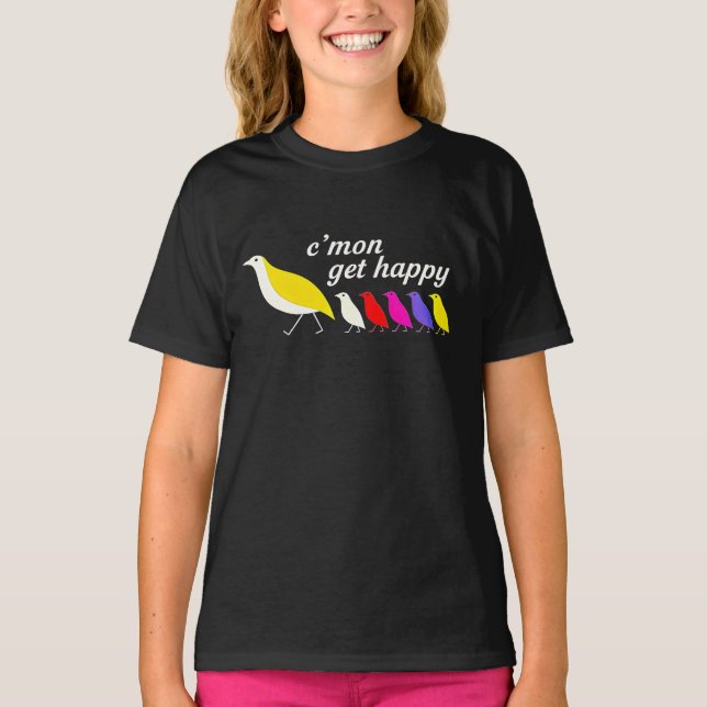 Camiseta C’Mon Satisfeito - Pássaro Parade Tee (Frente)