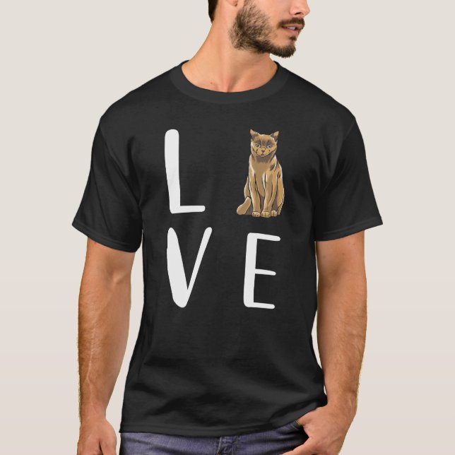 Camiseta C:\Users\Administrator\Downloads\CAT 17\Amo Gato a (Frente)