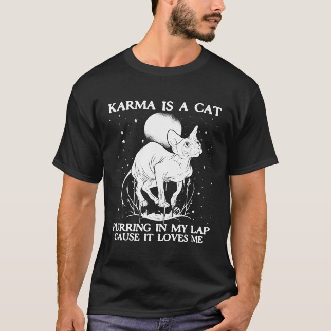 Camiseta C:\Users\Administrator\Downloads\CAT 17\Carma É Um (Frente)