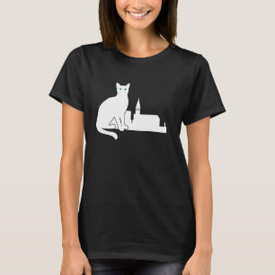 Camiseta C:\Users\Administrator\Downloads\CAT 2\Gato Branco