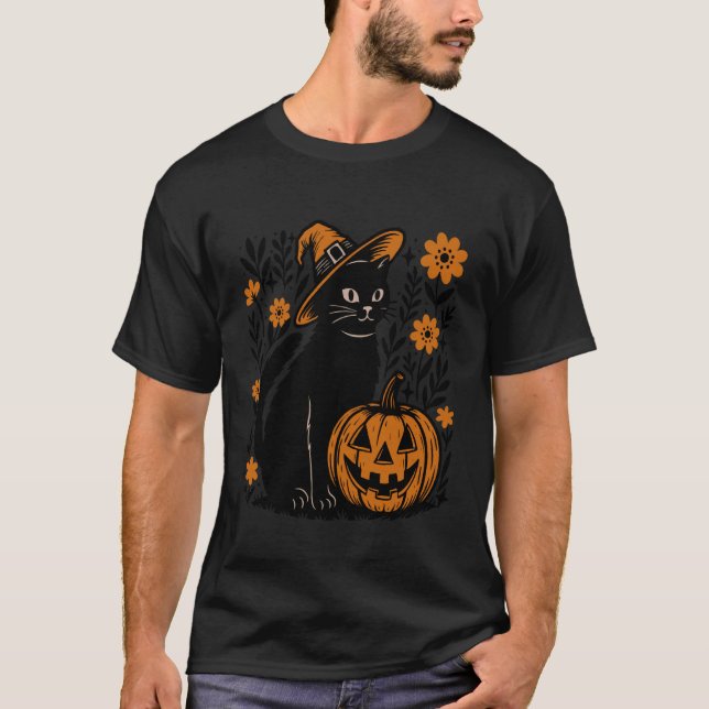 Camiseta C:\Users\Administrator\Downloads\CAT 2\Gato Bruxo  (Frente)