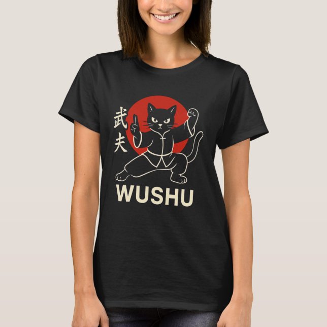 Camiseta C:\Users\Administrator\Downloads\GATO 2\Gato Wushu (Frente)