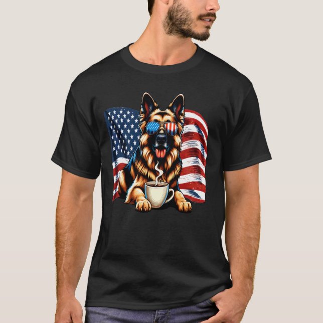 Camiseta C:\Users\Administrator\Downloads\Pastor Alemão 2 (Frente)