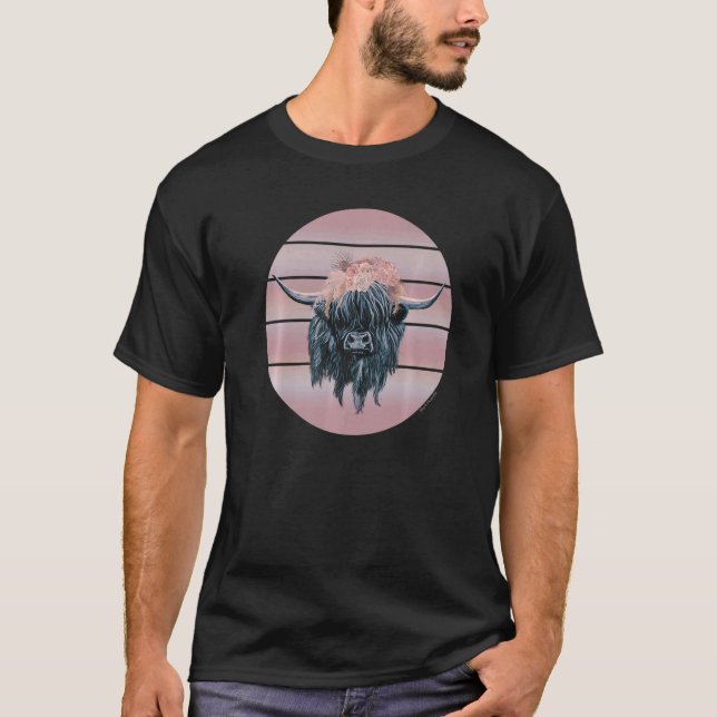 Camiseta C:\Users\Administrator\Downloads\Vaca 1\Floral Ros (Frente)