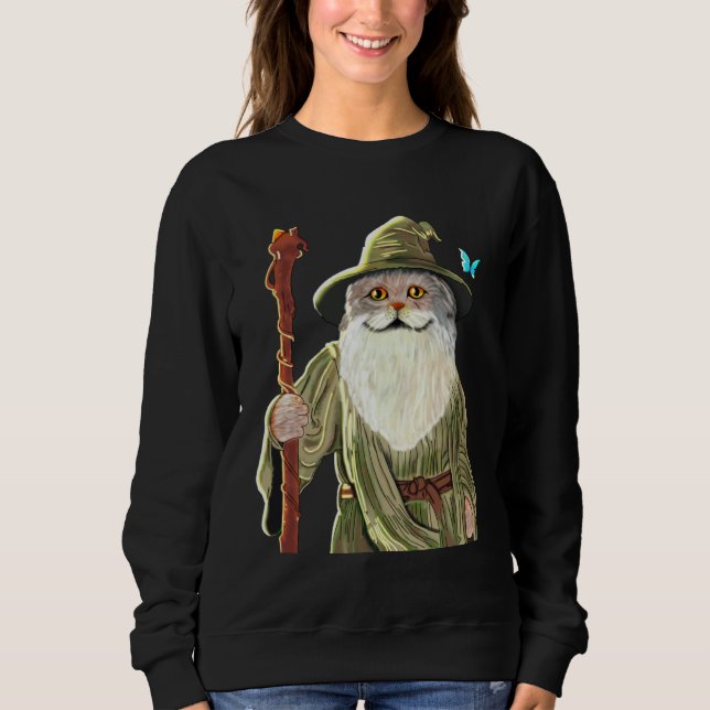 Camiseta Ca Catdalf Cat  Lord Of The Cats Women Men (Frente)