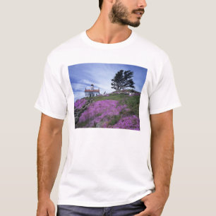 Camiseta CA, Crescent City, farol de Battery Point com