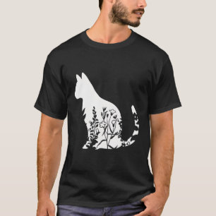 Camiseta Ca Floral Ca Cat