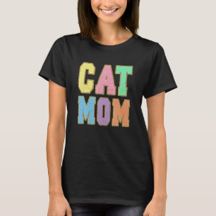 Camiseta CA MOM Slang Pastel Varsity Letters