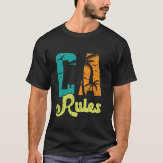 Camiseta CA Rules California USA America American Californi