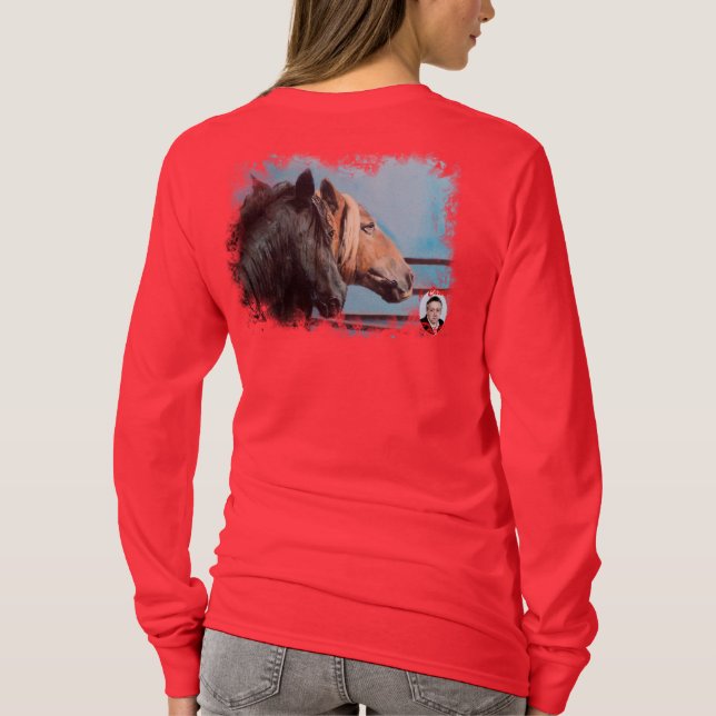 Camiseta Caballos (Verso)