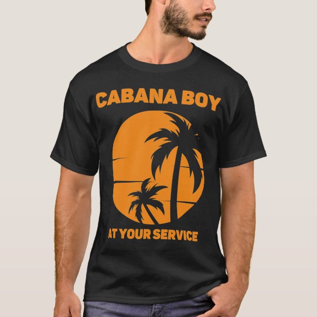 Camiseta Cabana Boy Ao Seu Serviço (Frente)