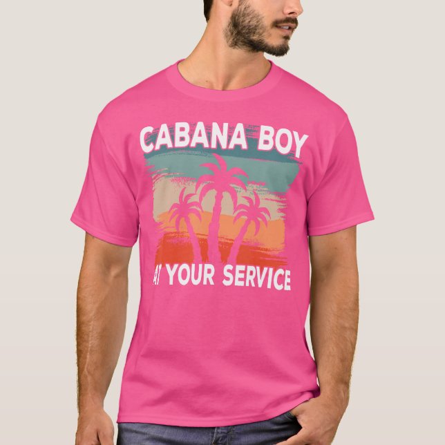 Camiseta Cabana Boy At Your Service Black (Frente)