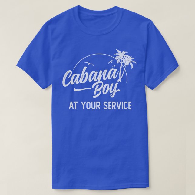 Camiseta Cabana Boy Na Sua Ilha De Serviço Sai Férias (Frente do Design)