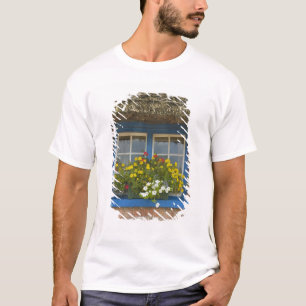 Camiseta Cabana com telhado de colmo, Adare, Condado de Lim