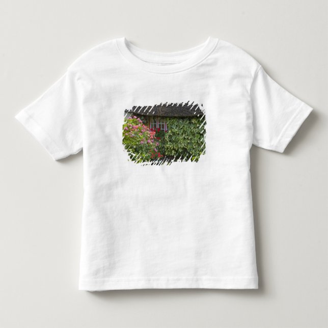 Camiseta Cabana com telhado de colmo, Adare, Condado de Lim (Frente)