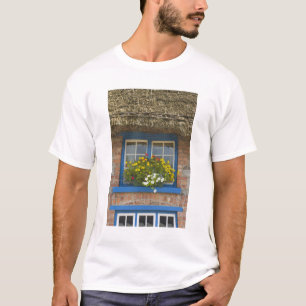Camiseta Cabana com telhado de colmo, Adare, Condado de Lim