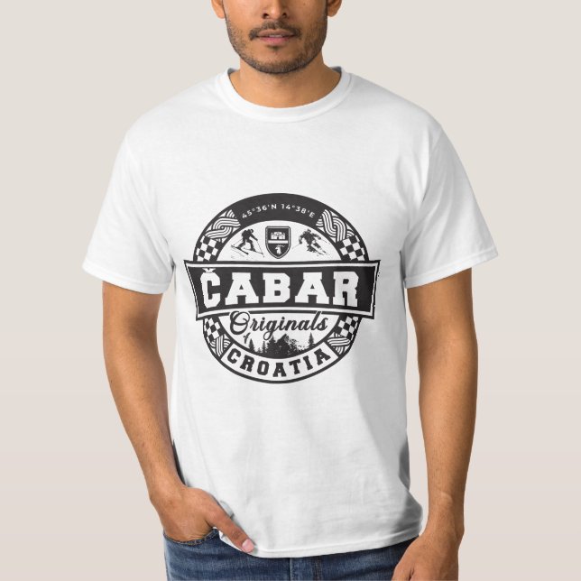Camiseta Čabar Originals (Frente)