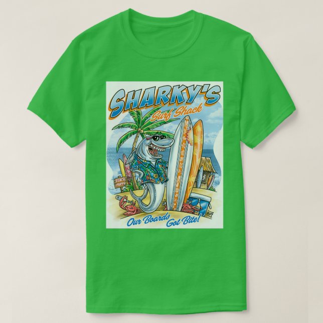 Camiseta cabaz do surf (Frente do Design)