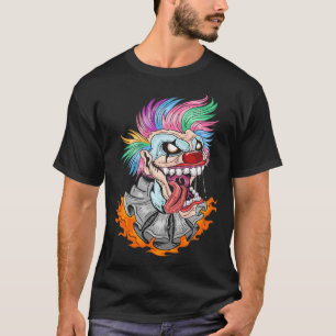 Camiseta Cabeça Assustadora de Halloween Mad Mau