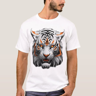 CAMISETA CABEÇA BRANCA NO ESTILO, SVG, APENAS NA CABEÇA, PR