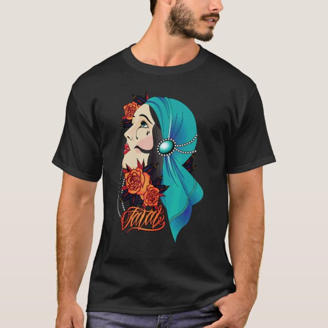 Camiseta Cabeça cigana (Frente)