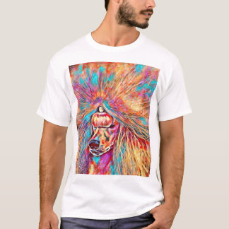 Camiseta Cabeça continental de Poodle