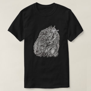 Camiseta Cabeça Cosmográfica, por Brian Benson