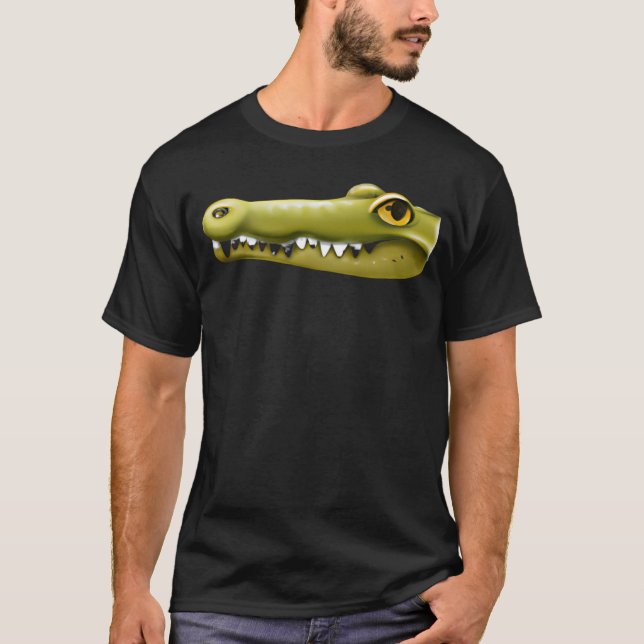 Camiseta Cabeça Crocodilo (Frente)