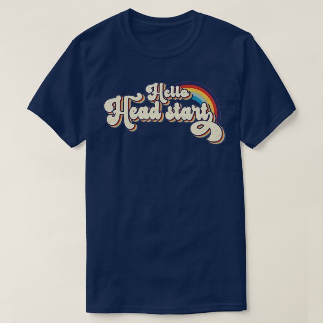 Camiseta Cabeça Da Equipe Começa A Esquadrão De Volta Às Cr (Frente do Design)