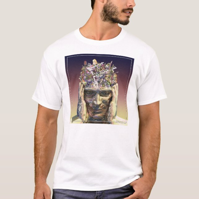 Camiseta Cabeça da música (Frente)