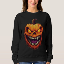 Camiseta Cabeça de Abóbora Sorrindo Sinistramente