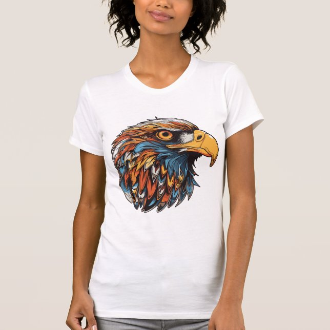 Camiseta Cabeça de águia (Frente)