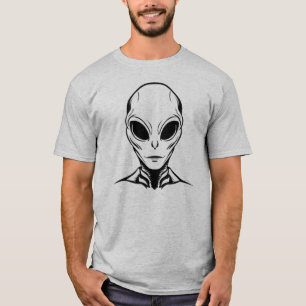 Camiseta Cabeça de Alien