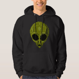 Camiseta Cabeça de Alien Verde