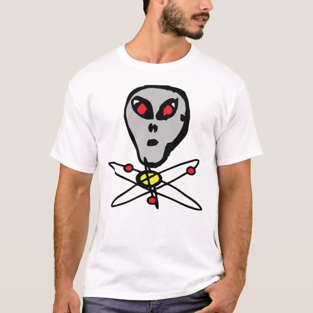 Camiseta Cabeça de alienígena (Frente)