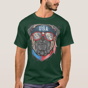 Camiseta cabeça de cachorro fumante dono de bicho de estima
